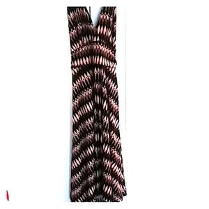 Halter dress with belt that ties in back